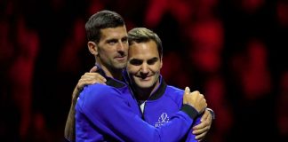 Federer Djokovic Alcaraz Laver Cup
