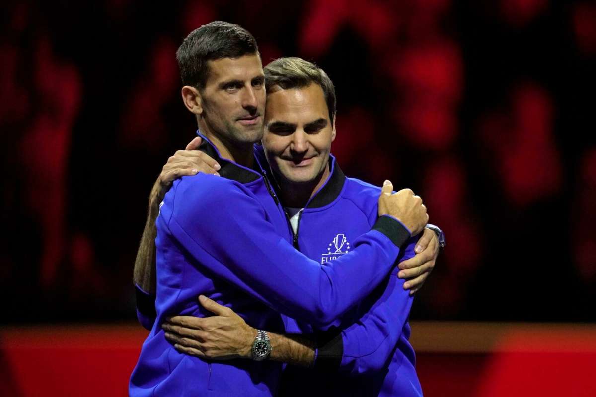 Federer Djokovic Alcaraz Laver Cup