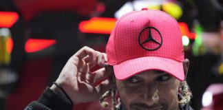 Hamilton visiera tolta Singapore