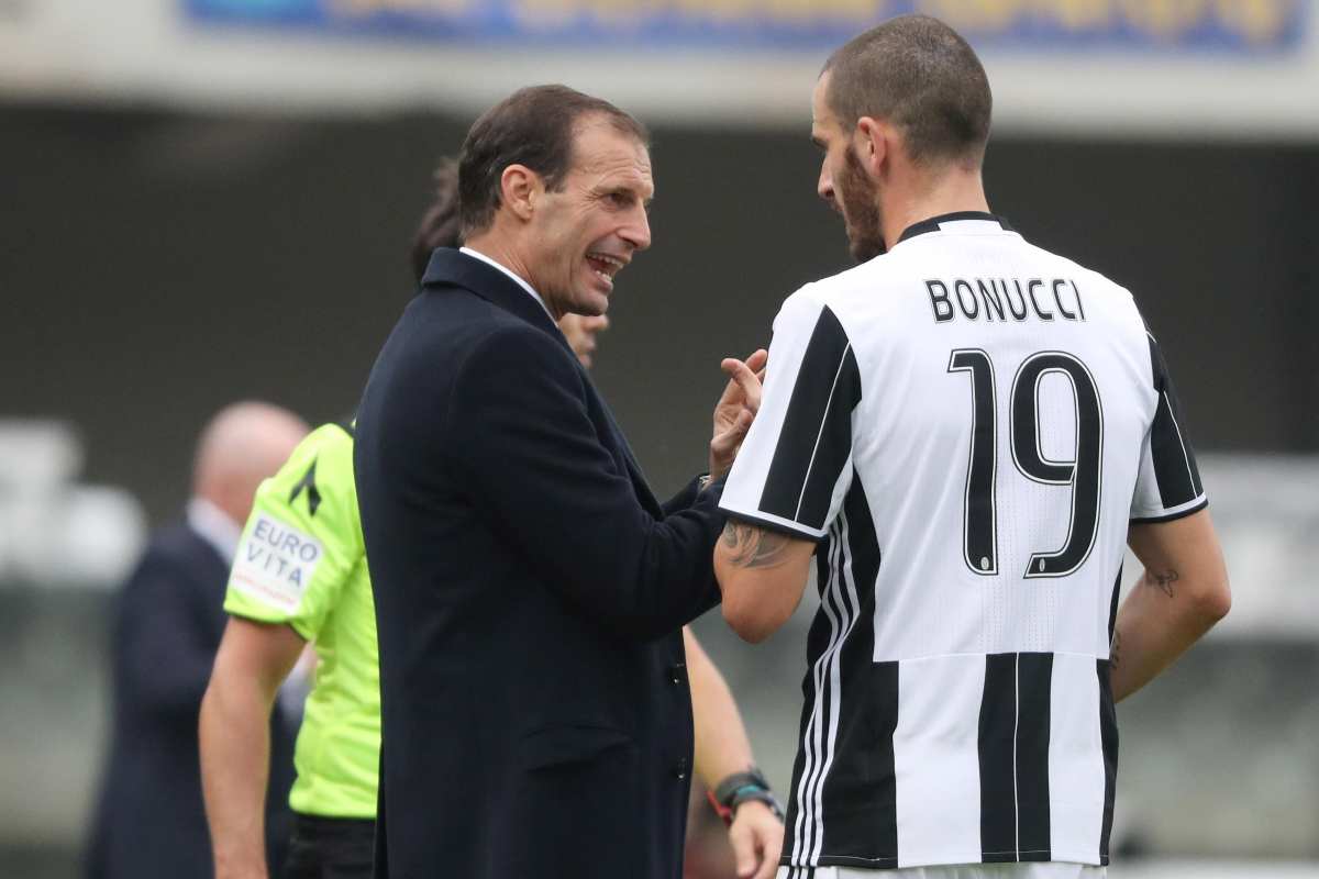 Leonardo Bonucci frecciata Juventus