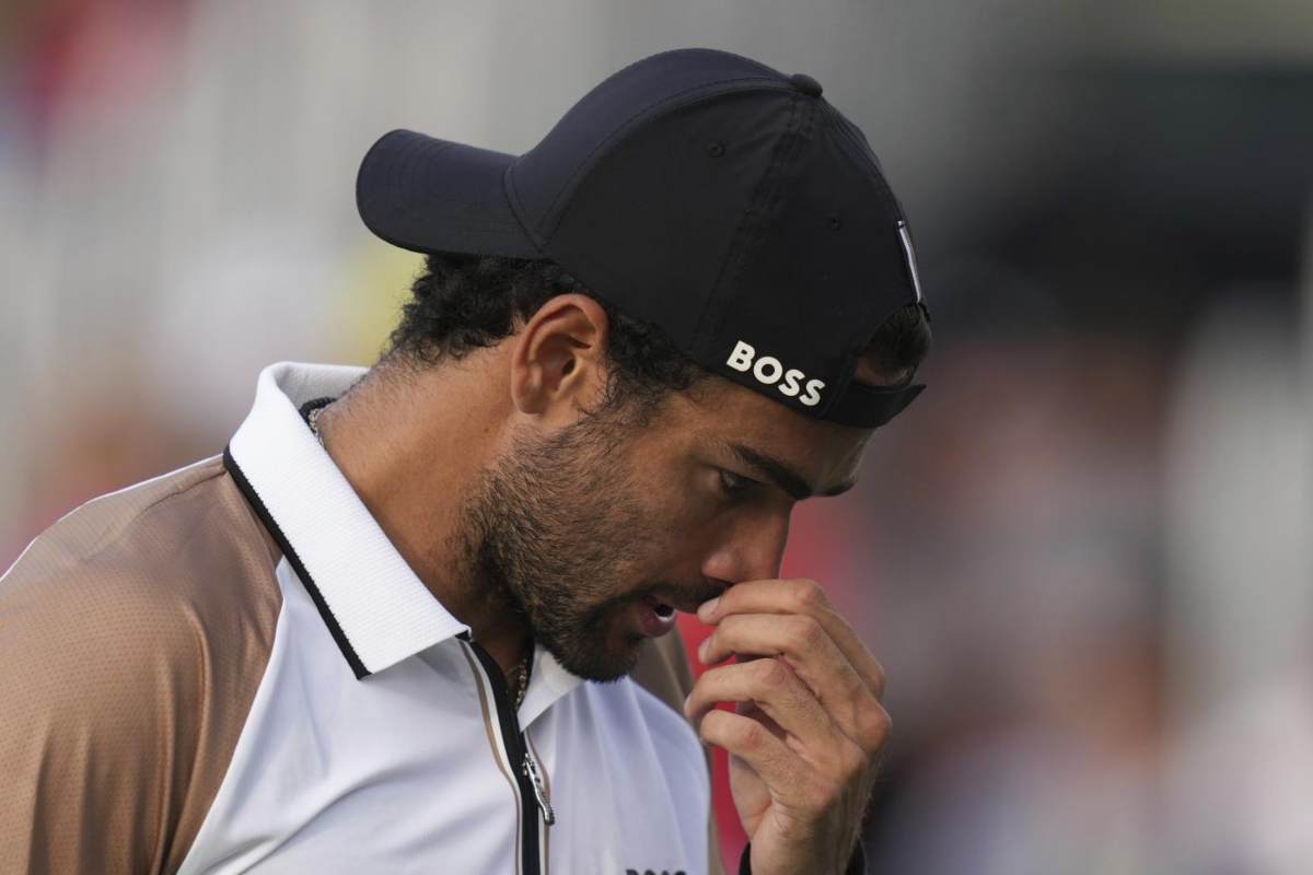 Berrettini in difficoltà