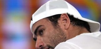 Matteo Berrettini iscritto all'Atp di Stoccolma