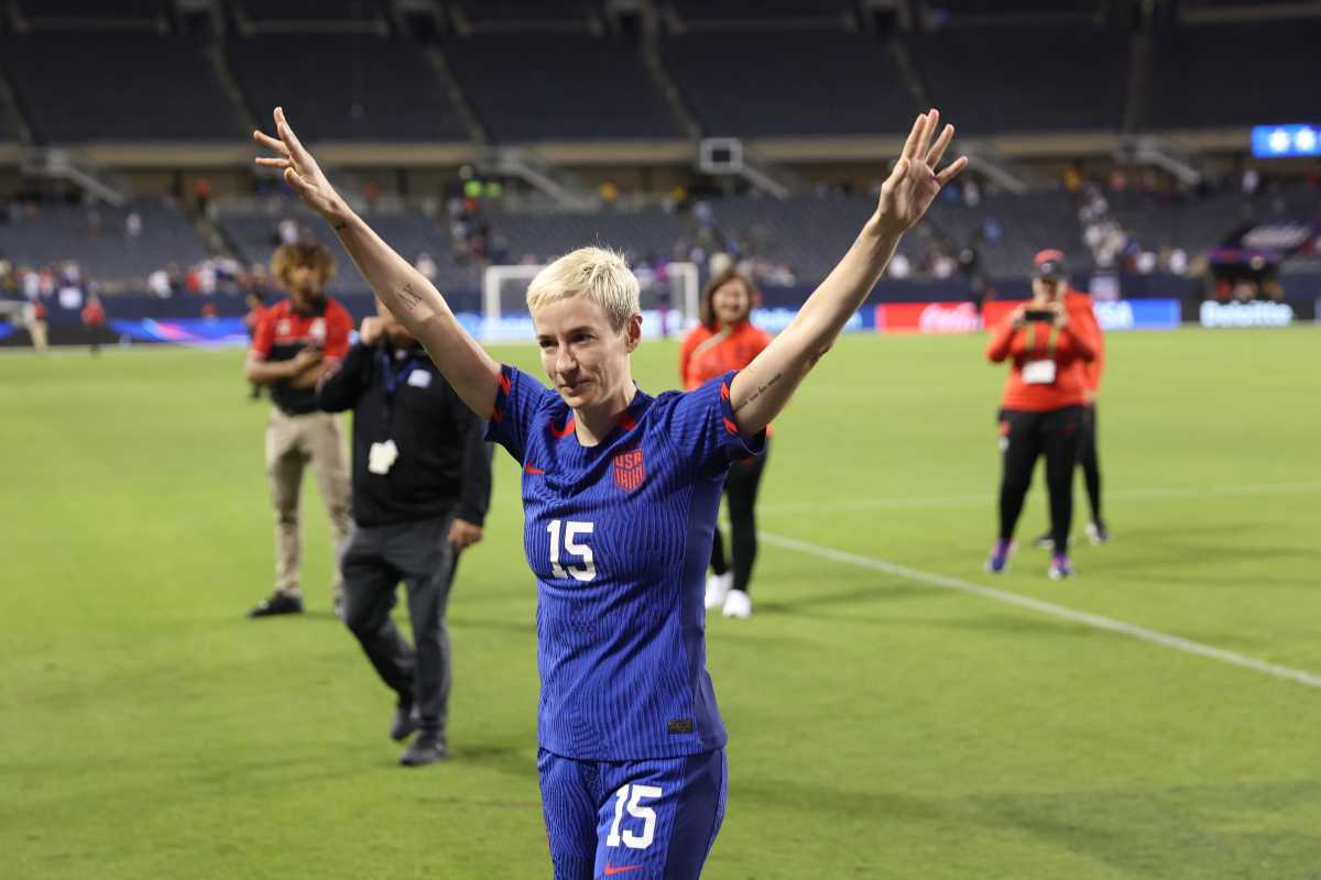 Megan Rapinoe ritiro calcio 