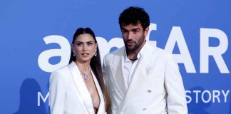 Matteo Berrettini Melissa Satta Milano Fashion Week