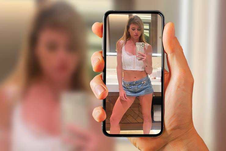 camila giorgi shorts selfie specchio