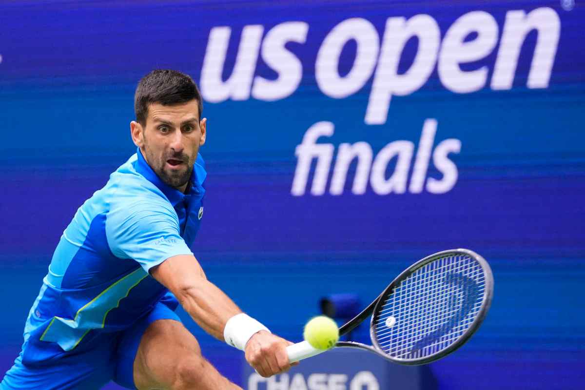 Djokovic polemiche esultanza Shelton