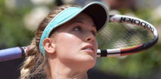 Eugenie Bouchard foto red carpet Guadalajara