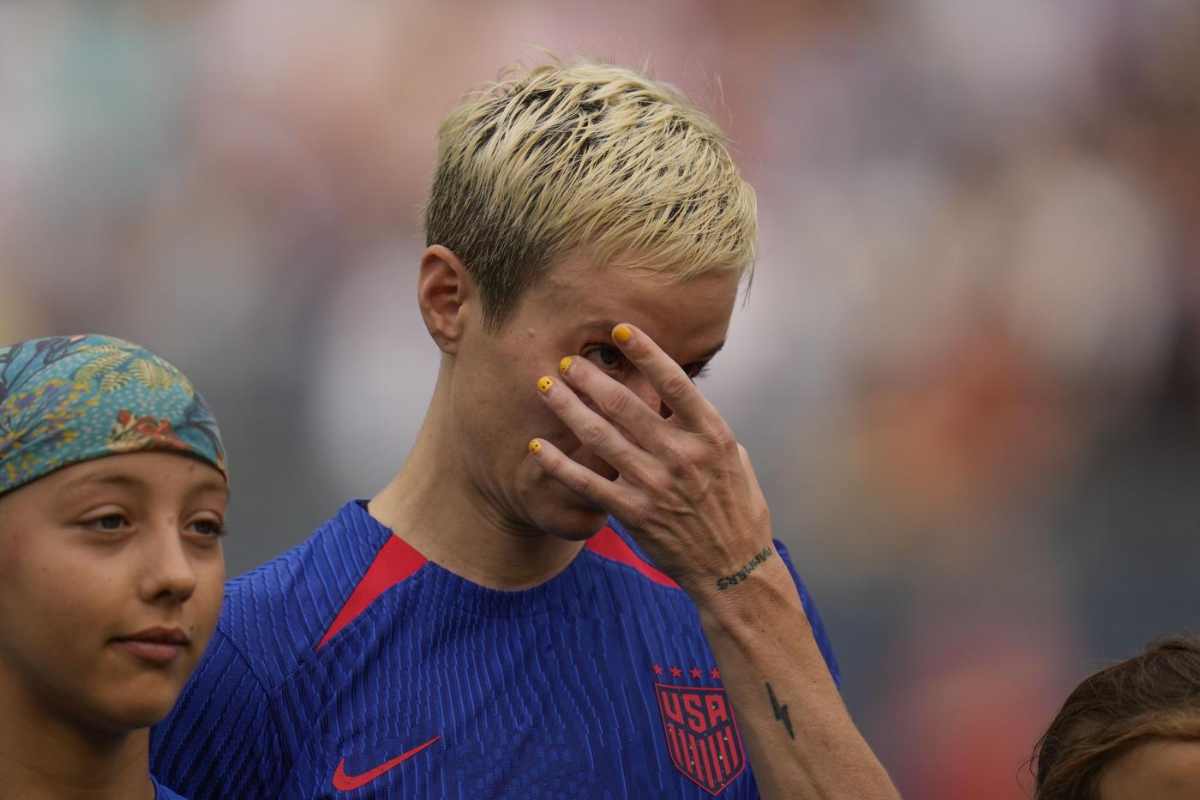 Megan Rapinoe ritiro calcio