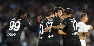 Inter su Simeone del Napoli