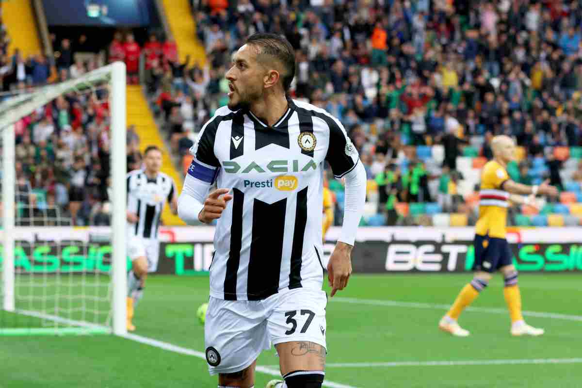 Udinese ritorno Pereyra