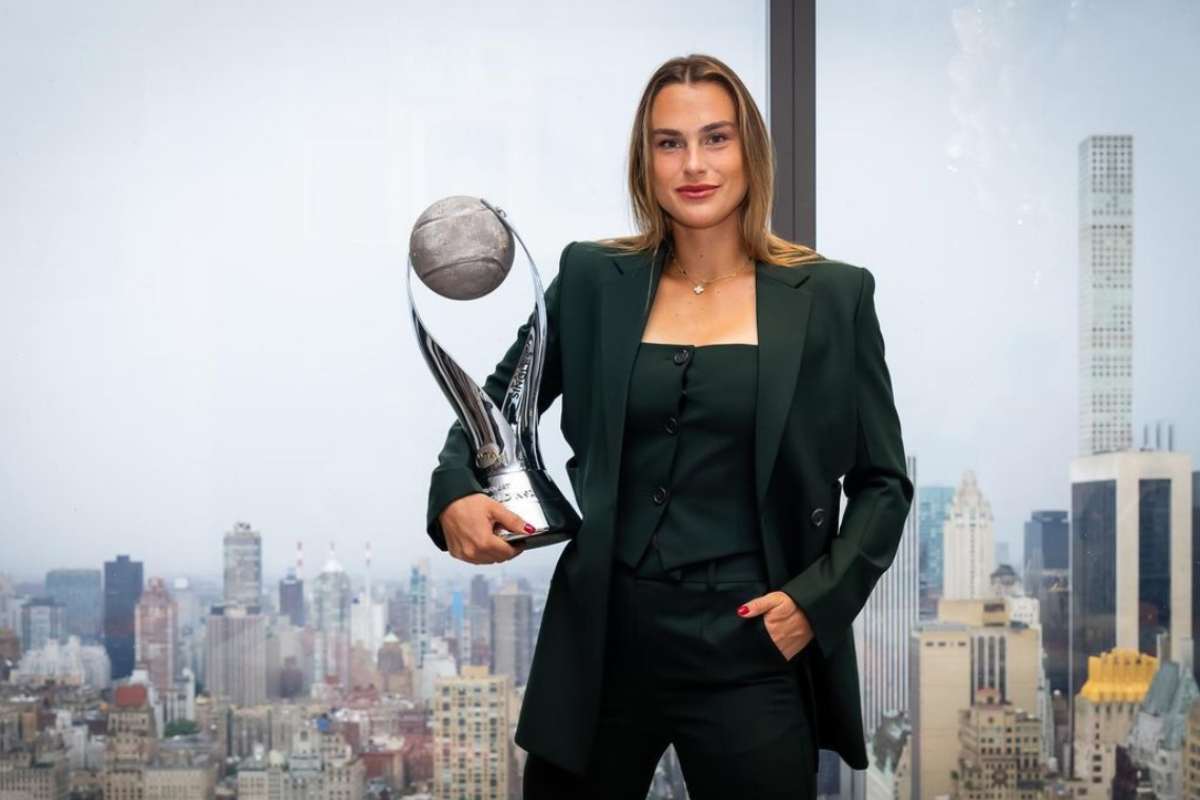 aryna sabalenka outfit premio Wta