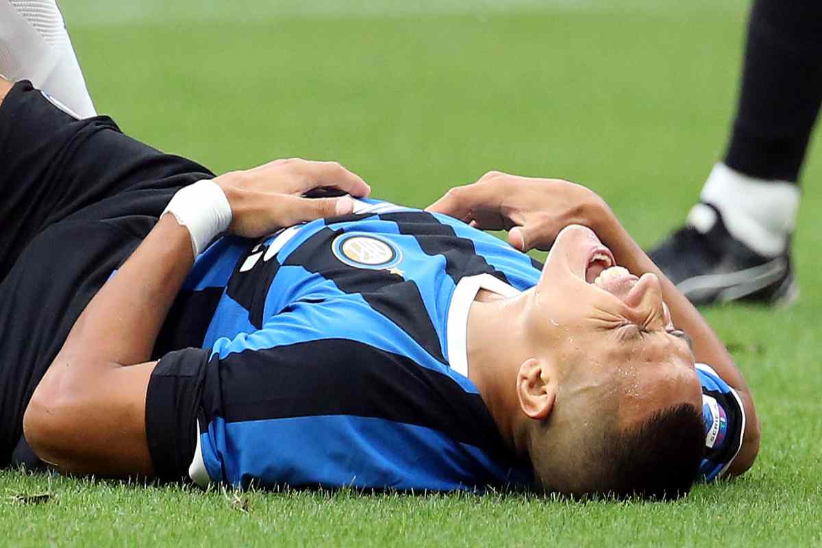 Alexis Sanchez anemia condizioni