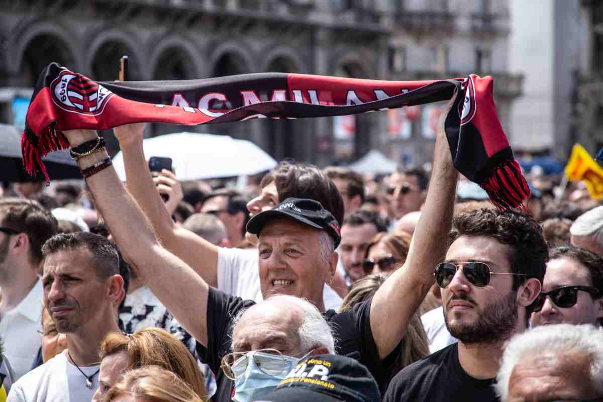 Milan addio Natasha Dowie