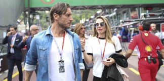 Totti Ilary Blasi figlia scuola privata