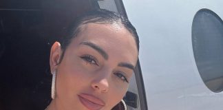 Georgina Rodriguez lato B jeans