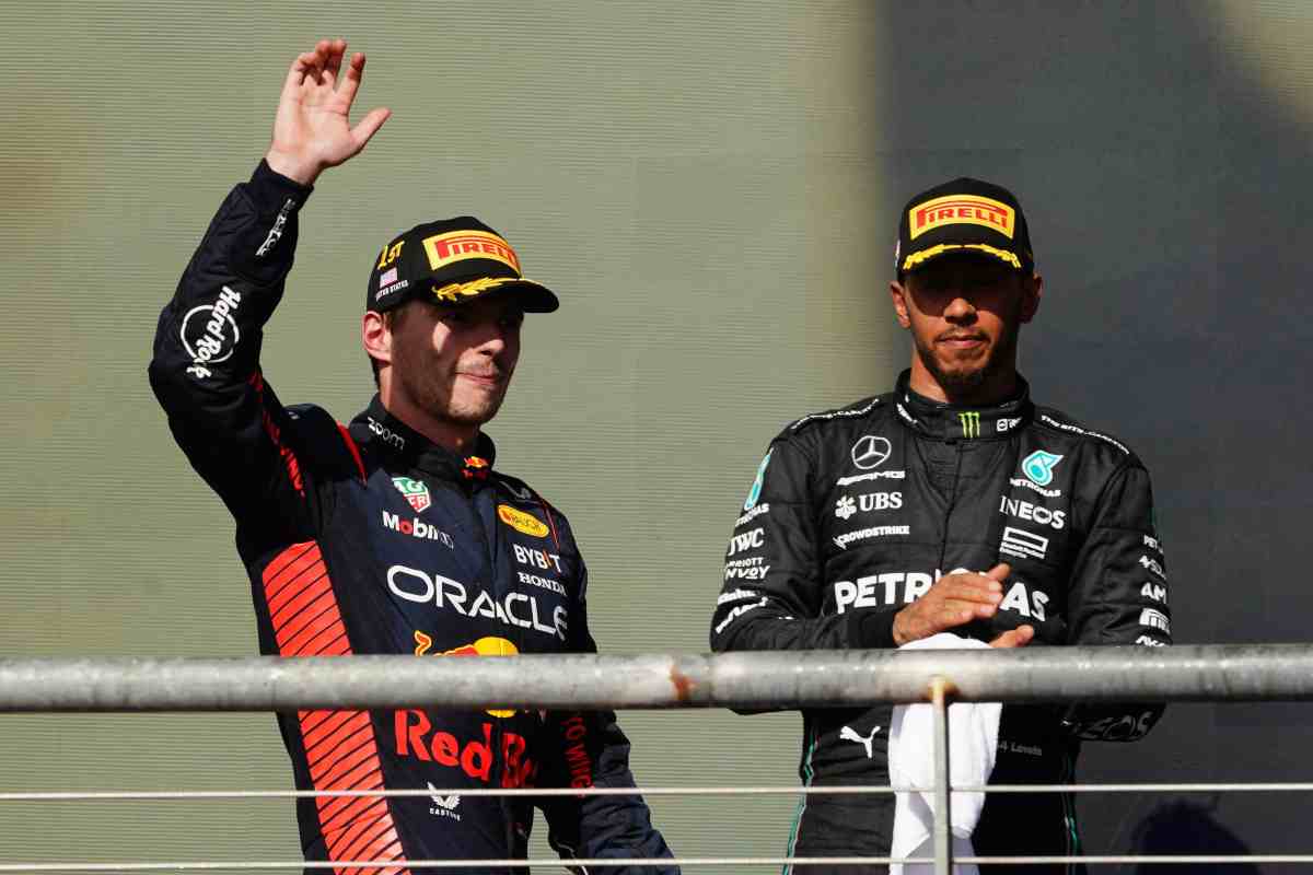 Duello tra Hamilton e Verstappen