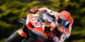 Marquez Test Ducati Valencia