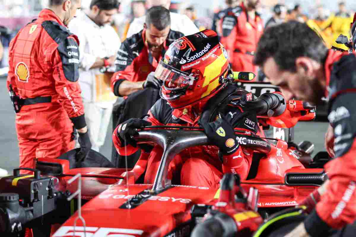 Ferrari disastro GP Qatar critica Sainz