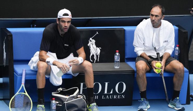 Berrettini annuncio separazione Santopadre