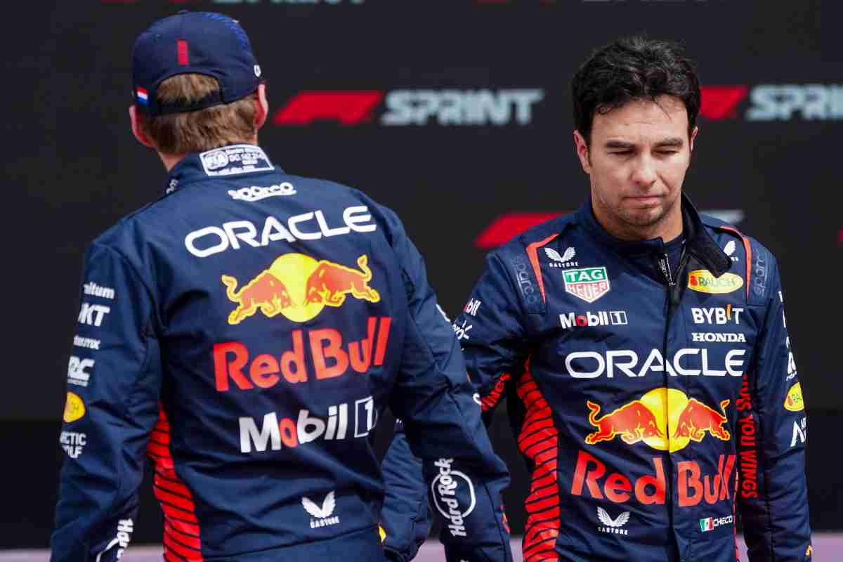 Sergio Perez annuncio addio Red Bull
