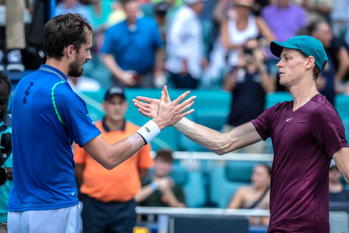 Sinner-Medvedev dove vedere finale Atp Pechino