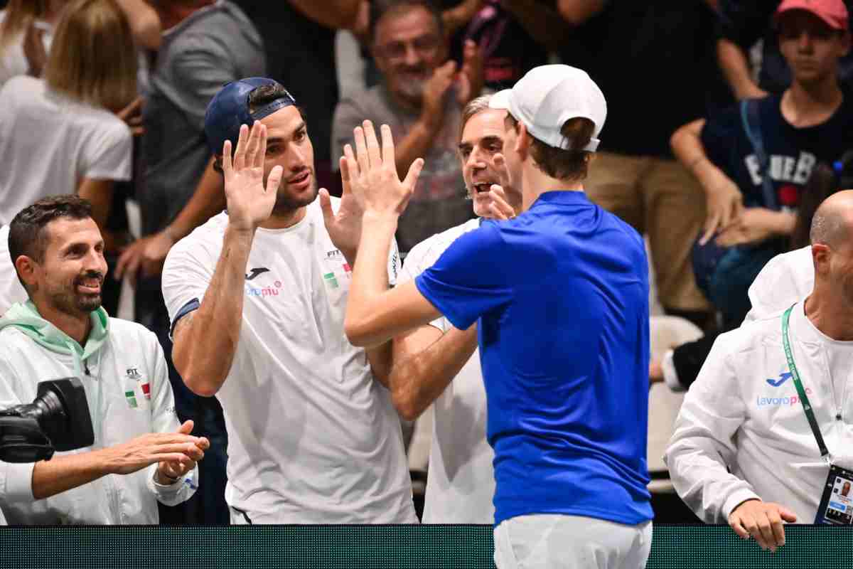 Sinner e Berrettini Atp Vienna