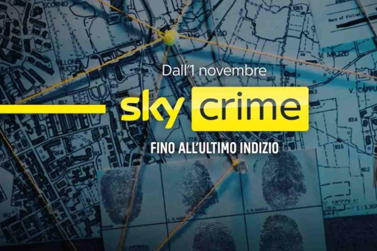 Sky nuovo canale 1 novembre Sky Crime