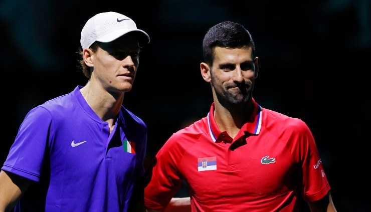 Djokovic e Sinner grandi rivali