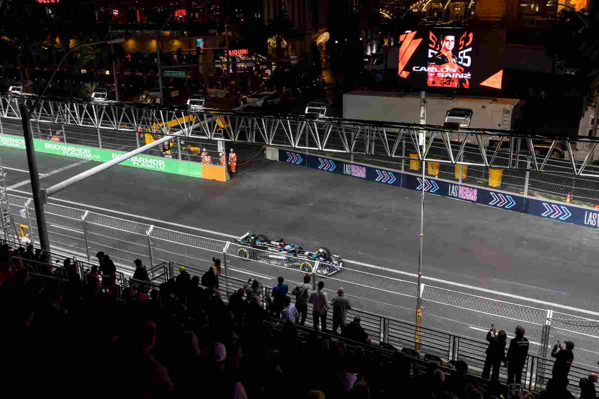 Formula 1 spettatori cacciati Las Vegas