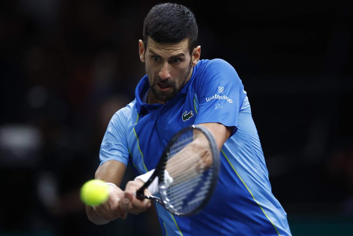 Novak Djokovic imprevisto Atp Parigi Bercy