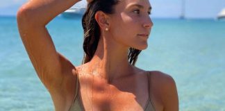 Susanna Giovanardi intimo giacca