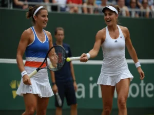WTA Eastbourne: Errani e Paolini Crollano in Doppio, il Tricolore Scompare dai Tabelloni del Sussex